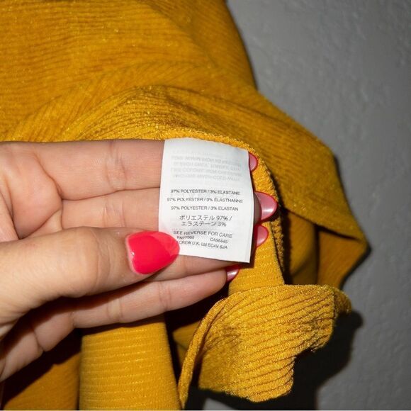 Madewell Yellow Texture &‎ Thread Tiered Tank Top Size Medium - Picture 6 of 8